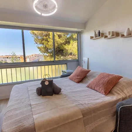 Riella, Studio, Climatisation, Parking Agde